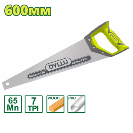 Ножовка по дереву 600 мм DYLLU DTHW1124 Ножовка по дереву 600 мм DYLLU DTHW1124
