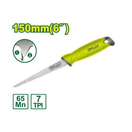 Ножовка по дереву 150мм DYLLU DTHW3G06