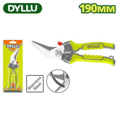 Ножницы электрика изогнутые 190 мм DYLLU DTSX8602 Ножницы электрика изогнутые 190 мм DYLLU DTSX8602