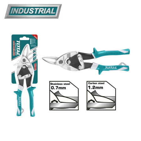 Ножницы по металлу 250 мм TOTAL THT521106 (левый рез) Ножницы по металлу 250 мм TOTAL THT521106 (левый рез)