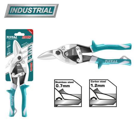 Ножницы по металлу 250 мм TOTAL THT523106 (правый рез) Ножницы по металлу 250 мм TOTAL THT523106 (правый рез)