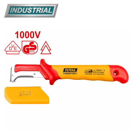 Нож демонтажный диэлектрический 185 мм TOTAL THIDCK1851 Нож демонтажный диэлектрический 185 мм TOTAL THIDCK1851