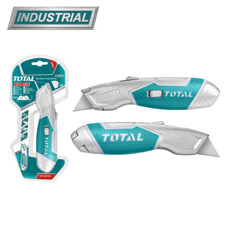 Нож строительный выдвижной TOTAL TG5126101 Нож строительный выдвижной TOTAL TG5126101