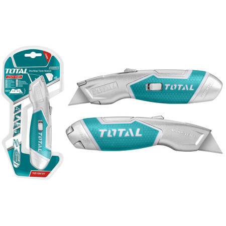 Нож строительный выдвижной TOTAL TG5126101 Нож строительный выдвижной TOTAL TG5126101