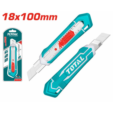 Нож строительный выдвижной TOTAL THT511815 Нож строительный выдвижной TOTAL THT511815