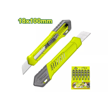 Нож строительный выдвижной DYLLU DTSK2918 Нож строительный выдвижной DYLLU DTSK2918