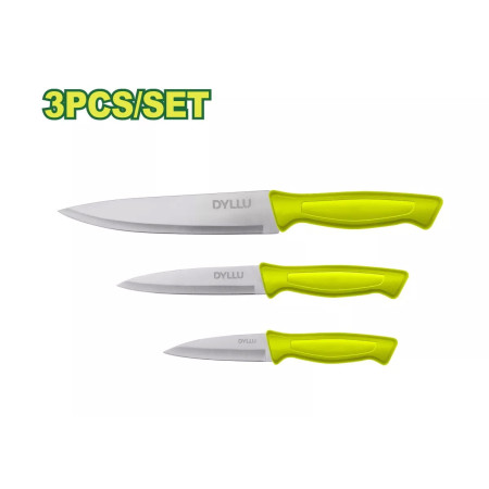 Набор ножей кухонных DYLLU DTKK1K31 (3 шт.) Набор ножей кухонных DYLLU DTKK1K31 (3 шт.)