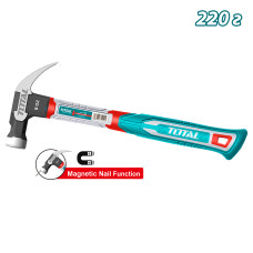 Молоток-гвоздодер 0,22 кг TOTAL THCH61008
