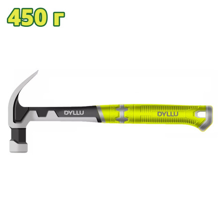 Молоток-гвоздодер 0,45 кг DYLLU DTHM8316 Молоток-гвоздодер 0,45 кг DYLLU DTHM8316