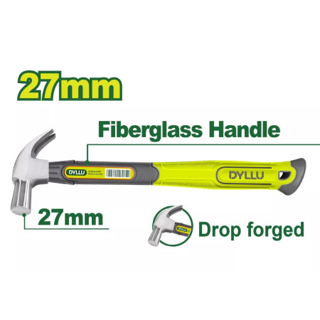 Молоток рихтовочный 27мм DYLLU DTHM3327 Молоток рихтовочный 27мм DYLLU DTHM3327