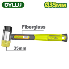 Киянка резиновая 35мм DYLLU DTHM7305