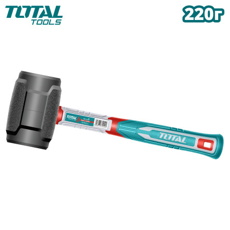 Резиновый молоток 220г TOTAL THRUH6808