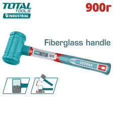 Киянка резиновая 900г TOTAL THDBM06028