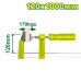 Струбцина F-образная 120х1000 мм DYLLU DTCP2125 Струбцина F-образная 120х1000 мм DYLLU DTCP2125