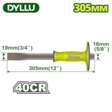 Зубило 305x19x16мм с протектором DYLLU DTCC2311