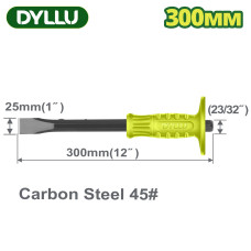 Зубило 300x18x25мм с протектором DYLLU DTCC1302
