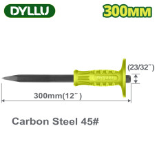 Зубило конусное 300 мм с протектором DYLLU DTCC1304
