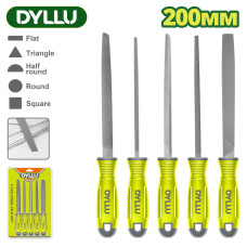 Набор напильников по металлу 200мм DYLLU DTSF2405 (5 шт.)