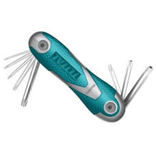 Набор ключей Torx 2-8 мм TOTAL THT1061846 (8 шт)