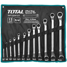 Набор ключей накидных TOTAL THT1024121 (12 шт)