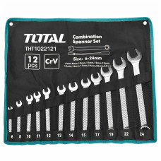 Набор ключей комбинированных TOTAL THT1022121 (12 шт)
