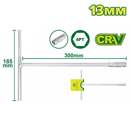 Ключ торцевой Т-образный 13 мм DYLLU DTTH1113