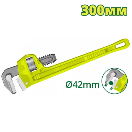 Ключ трубный 300 мм L-образный DYLLU DTPW1112 Ключ трубный 300 мм L-образный DYLLU DTPW1112