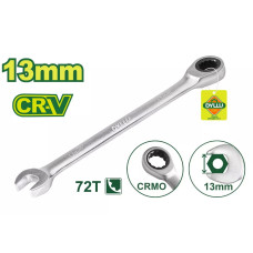 Ключ комбинированный с трещоткой 13 мм DYLLU DTSA5113