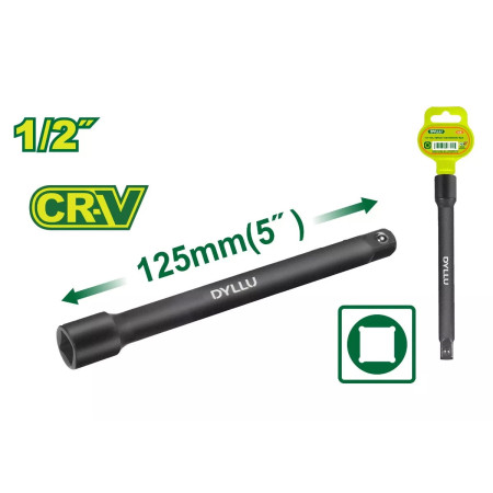 Удлинитель 1/2 " 125 мм DYLLU DTMS5205 Удлинитель 1/2 " 125 мм DYLLU DTMS5205