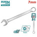 Комбинированный гаечный ключ 7мм TOTAL TCSPA071