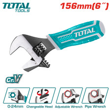 Ключ разводной 156 мм TOTAL THT1016S