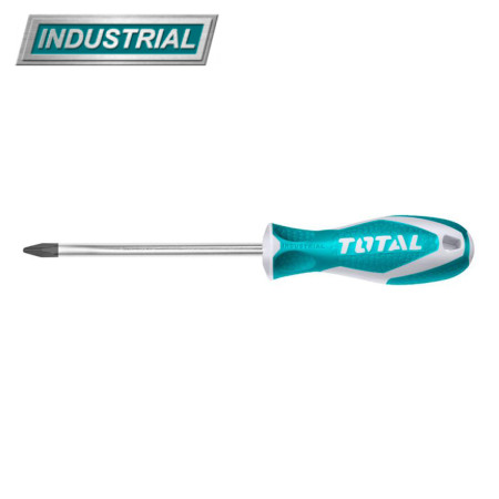 Отвертка крестовая PH3 150 мм TOTAL THT26PH3150 Отвертка крестовая PH3 150 мм TOTAL THT26PH3150