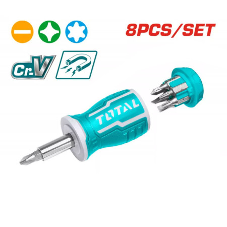 Отвертка 8 в 1 TOTAL TACSDS0706 Отвертка 8 в 1 TOTAL TACSDS0706