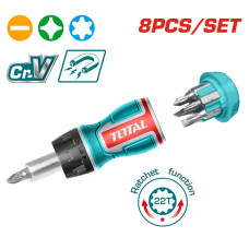Отвертка 8 в 1 TOTAL TACSDS1726
