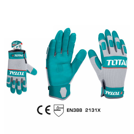 Перчатки рабочие размер XL TOTAL TSP1806-XL Перчатки рабочие размер XL TOTAL TSP1806-XL