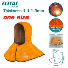 Капюшон сварщика брезентовый TOTAL TSP20101