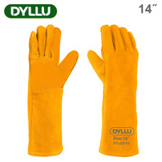 Перчатки сварочные замшевые 14 " DYLLU DTLG2114