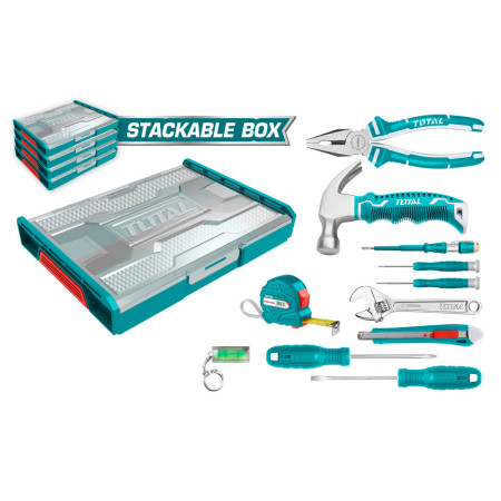 Набор инструментов TOTAL THKTV02H111 (11 предметов) Набор инструментов TOTAL THKTV02H111 (11 предметов)
