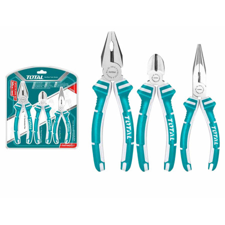 Набор шарнирно-губцевого инструмента TOTAL THT1K0301 (3 шт) Набор шарнирно-губцевого инструмента TOTAL THT1K0301 (3 шт)