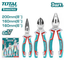 Набор шарнирно-губцевого инструмента TOTAL THT2K0301 (3 шт)