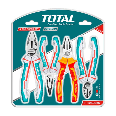 Набор шарнирно-губцевого инструмента TOTAL THT2K0456 (4 шт)