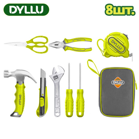 Набор ручных инструментов 8 шт. DYLLU DTHS1M08 Набор ручных инструментов 8 шт. DYLLU DTHS1M08