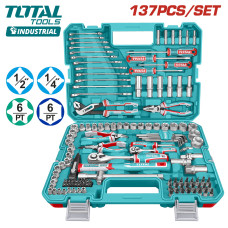 Набор инструментов TOTAL THKTHP21376 (137 предметов)