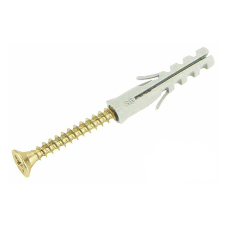 Дюбель-гвоздь 6x30 мм TOTAL WJSPK4504512 (15 шт) Дюбель-гвоздь 6x30 мм TOTAL WJSPK4504512 (15 шт)