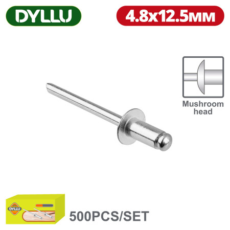 Заклепка 4,8x12,5 мм DYLLU DTREY533 (500 шт)