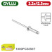 Заклепки 3,2x12,5 мм DYLLU DTREY513 (1050 шт)