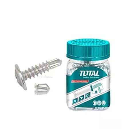 Саморез с прессшайбой со сверлом 4,2x25 TOTAL WJSS4202511 (150 шт) Саморез с прессшайбой со сверлом 4,2x25 TOTAL WJSS4202511 (150 шт)