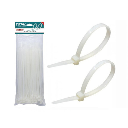 Хомут-стяжка кабельный 500 мм TOTAL THTCT5001 (100 шт) Хомут-стяжка кабельный 500 мм TOTAL THTCT5001 (100 шт)