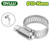 Хомут червячный 10-16 мм DYLLU DTHU1902 Хомут червячный 10-16 мм DYLLU DTHU1902