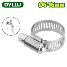 Хомут червячный 6-16 мм DYLLU DTHU1901
